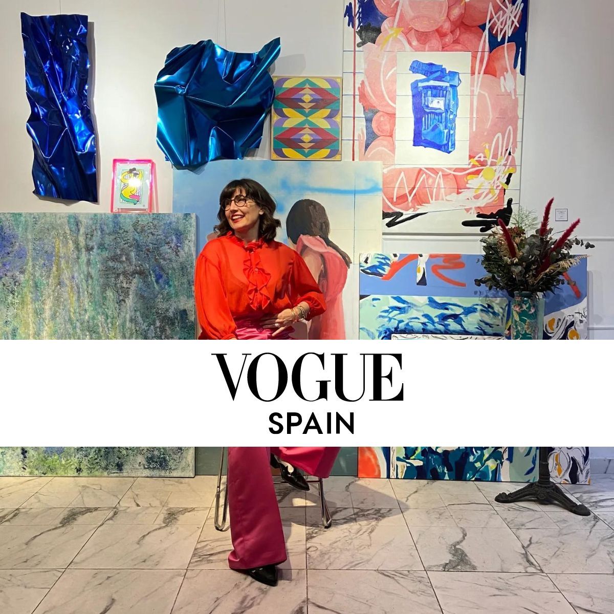 Entrevista en VOGUE SPAIN, galeria sara caso, arte emergente, arte contemporaneo, artistas jovenes