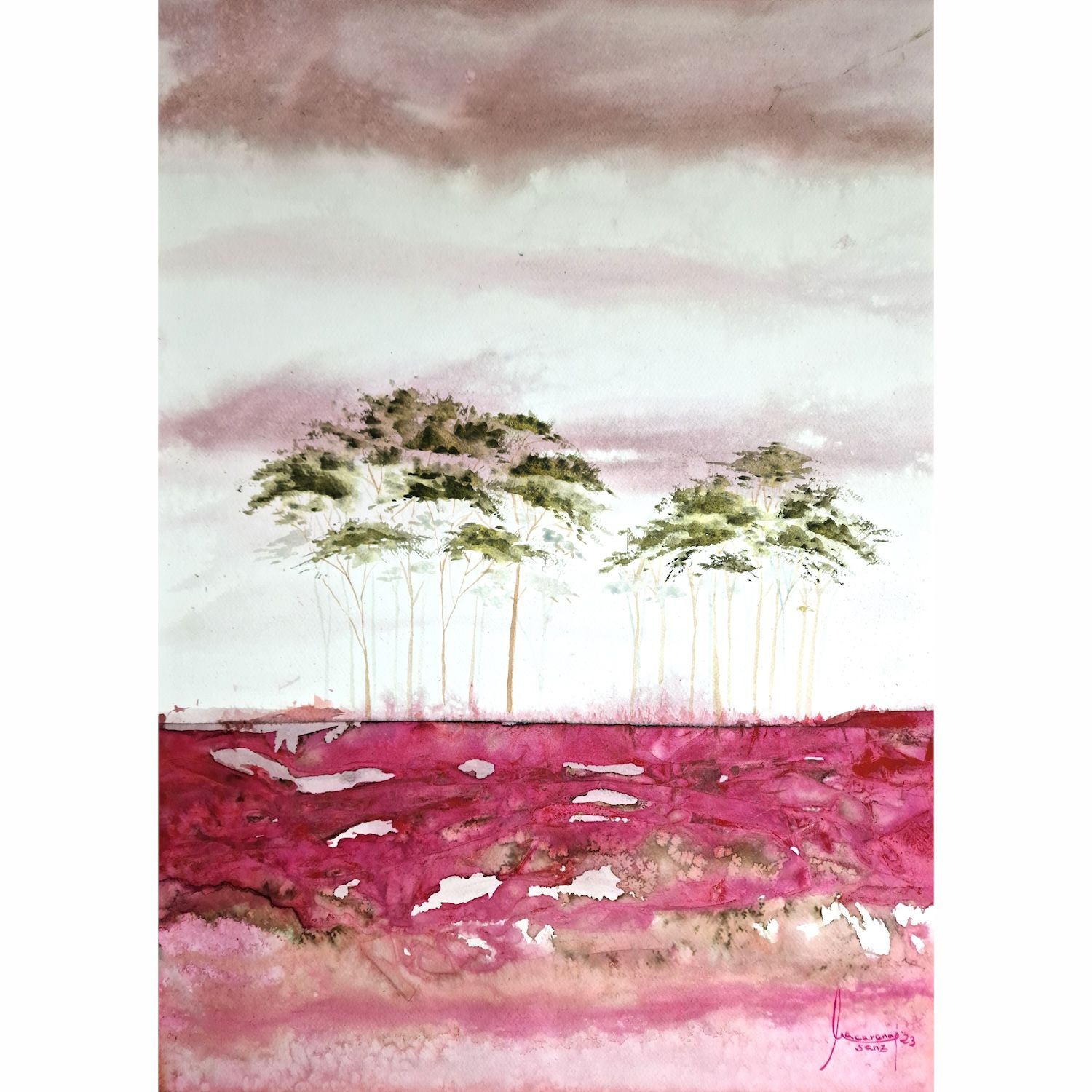 Birches 3 - macarena-sanz