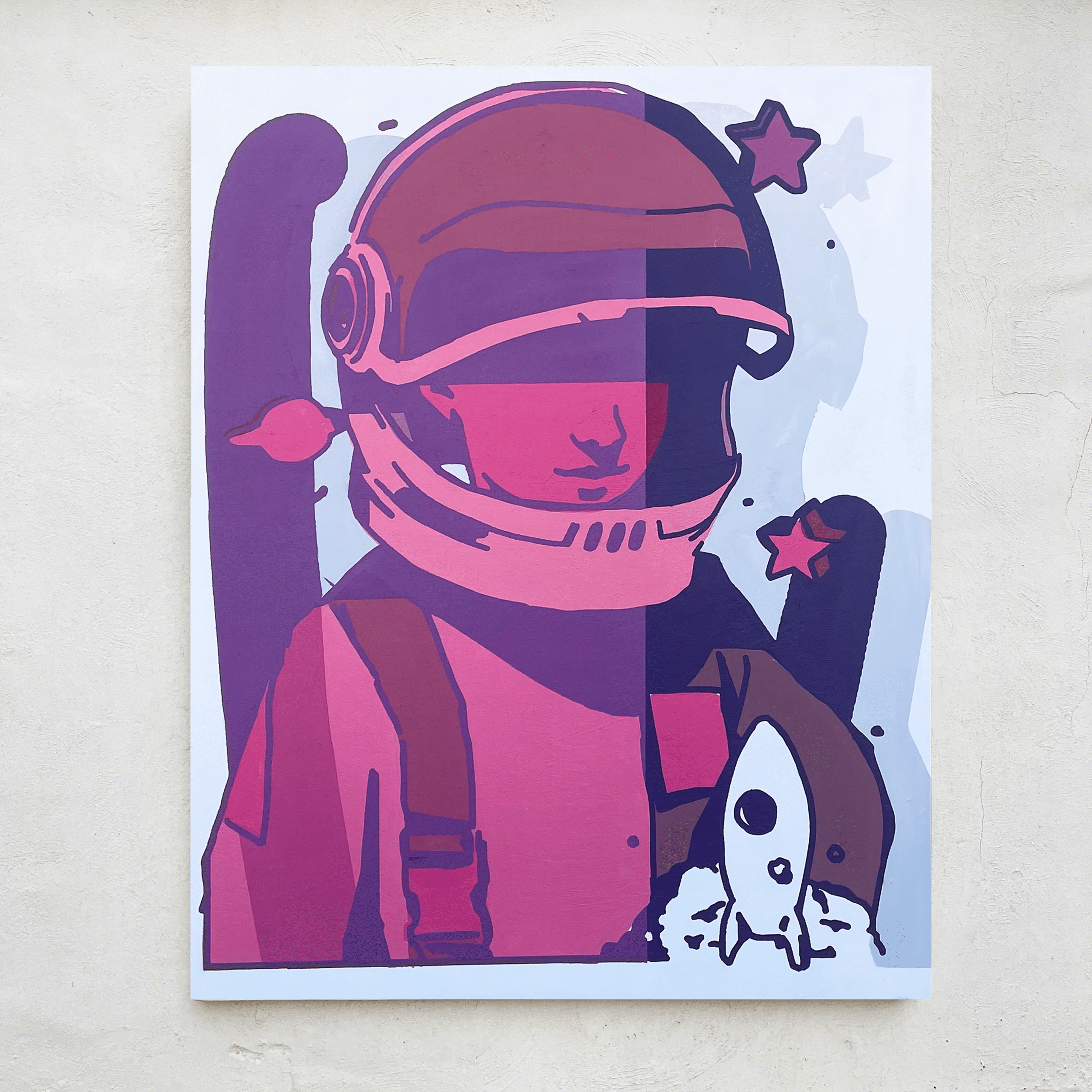 Astronauta II-Noé Peiró - exposicion-individual-noe-peiro-sansano