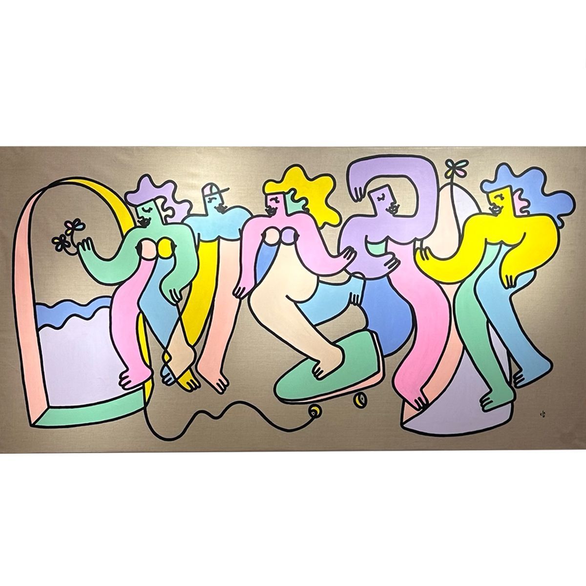 La sostenibilidad humana: like teen spirit - gran-formato-kiko-luque-obra-disponible