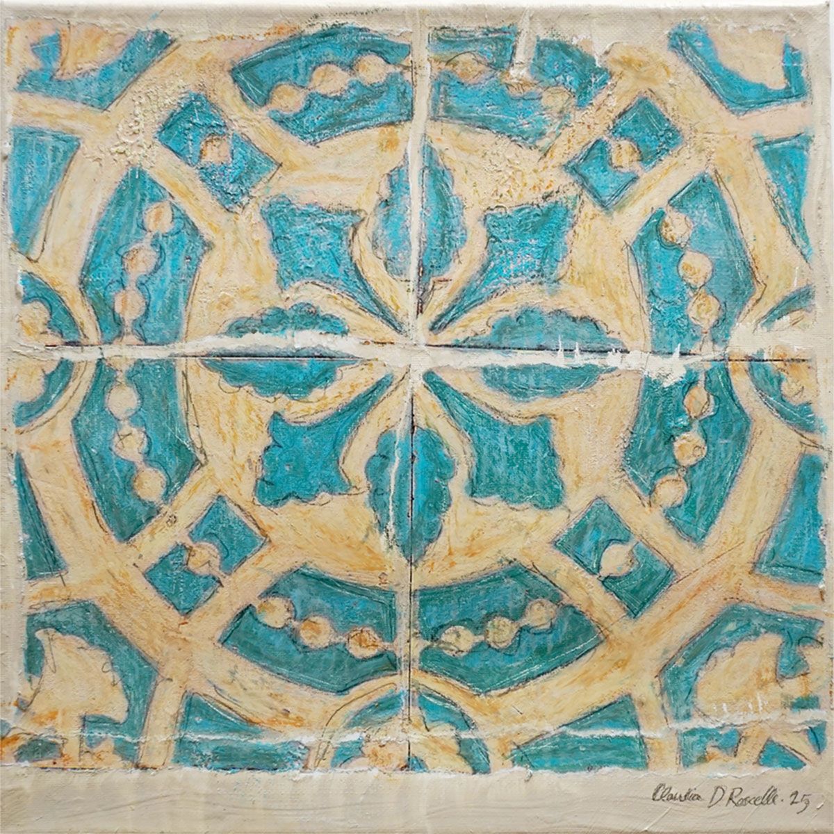 El paso del tiempo VI – Claudia D. Roscelli - claudia-d-roscelli