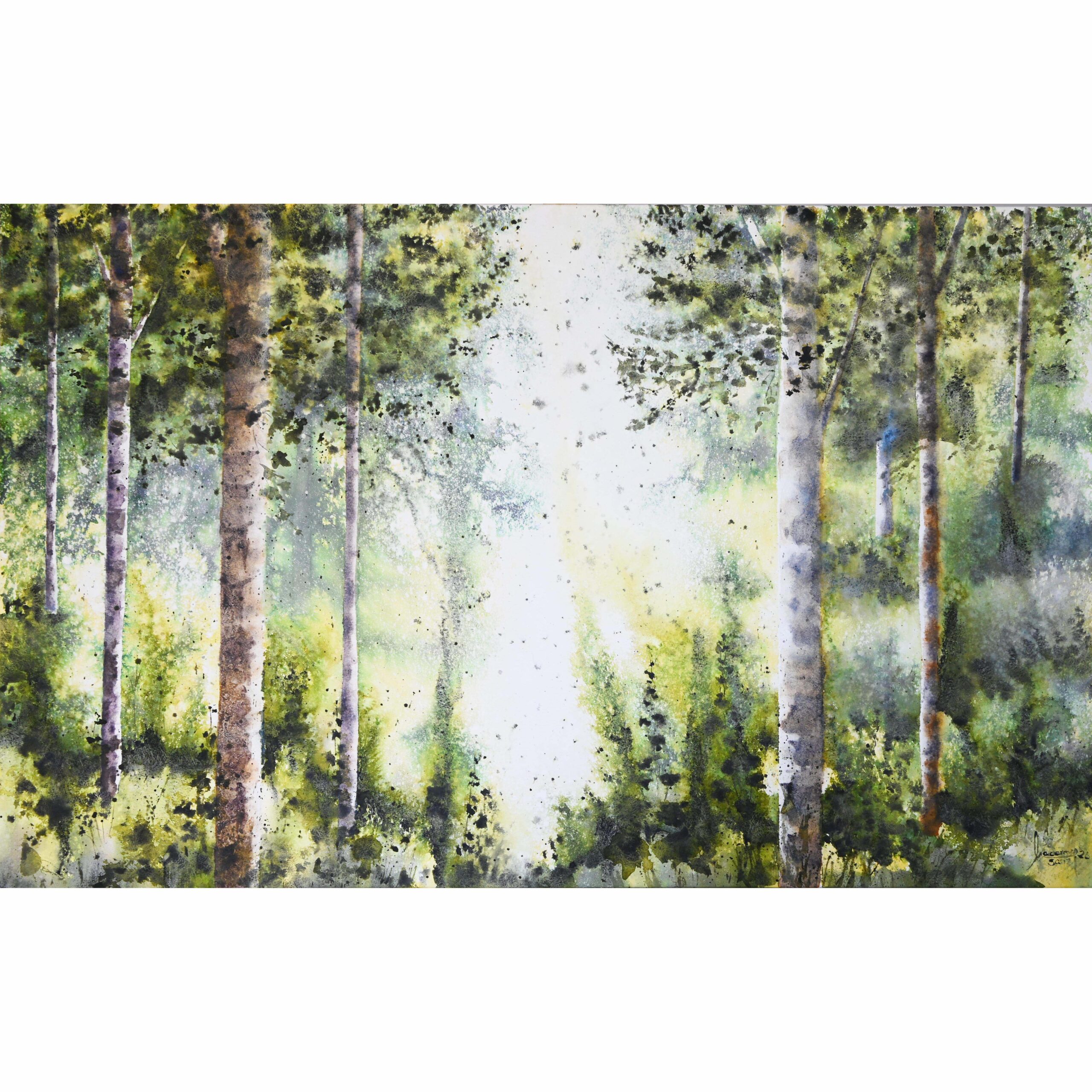 Green Forest nº3 - gran-formato-macarena-sanz