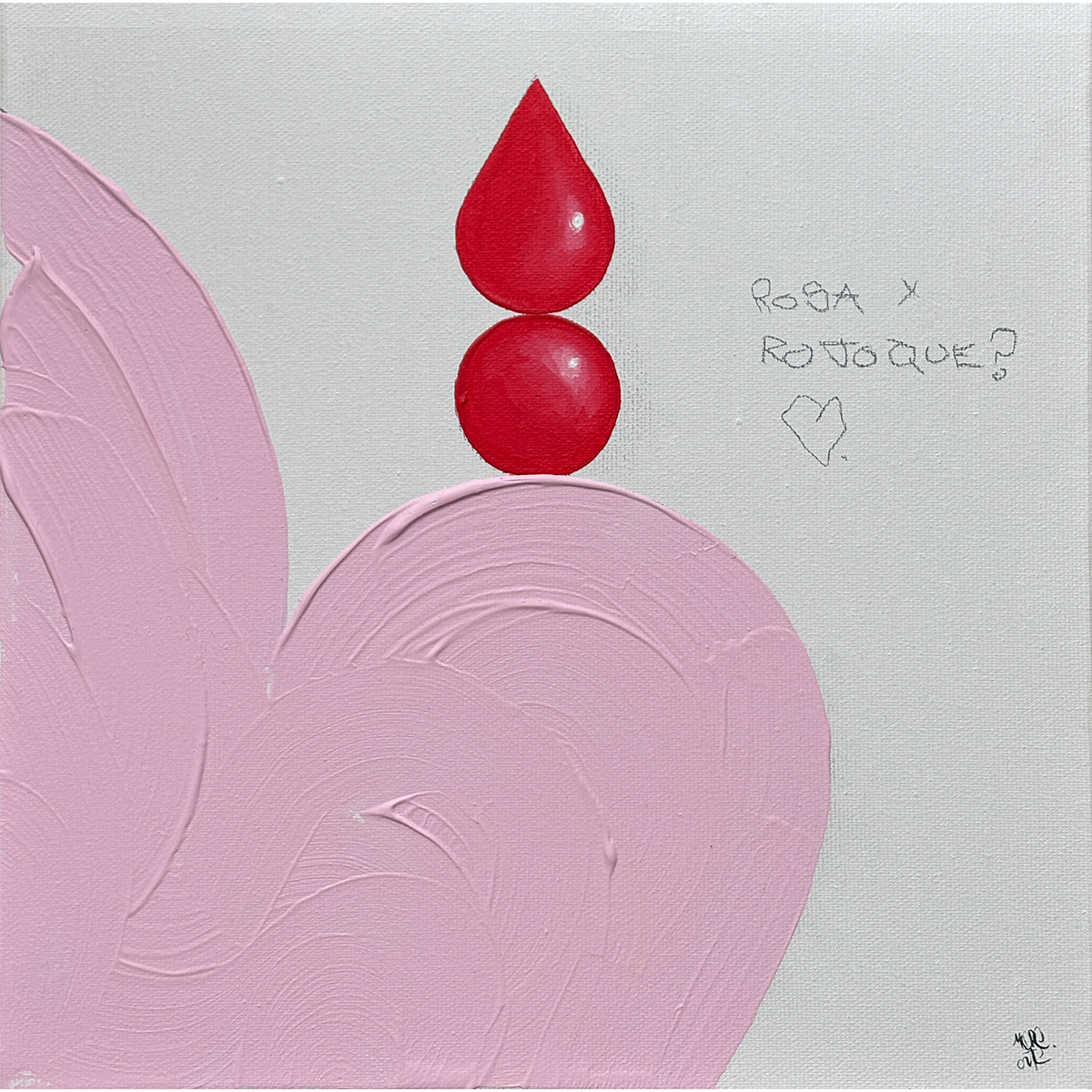 Rosa y rojo que? – Morearte. - morearte-obra-disponible-obra-por-menos-de-500e