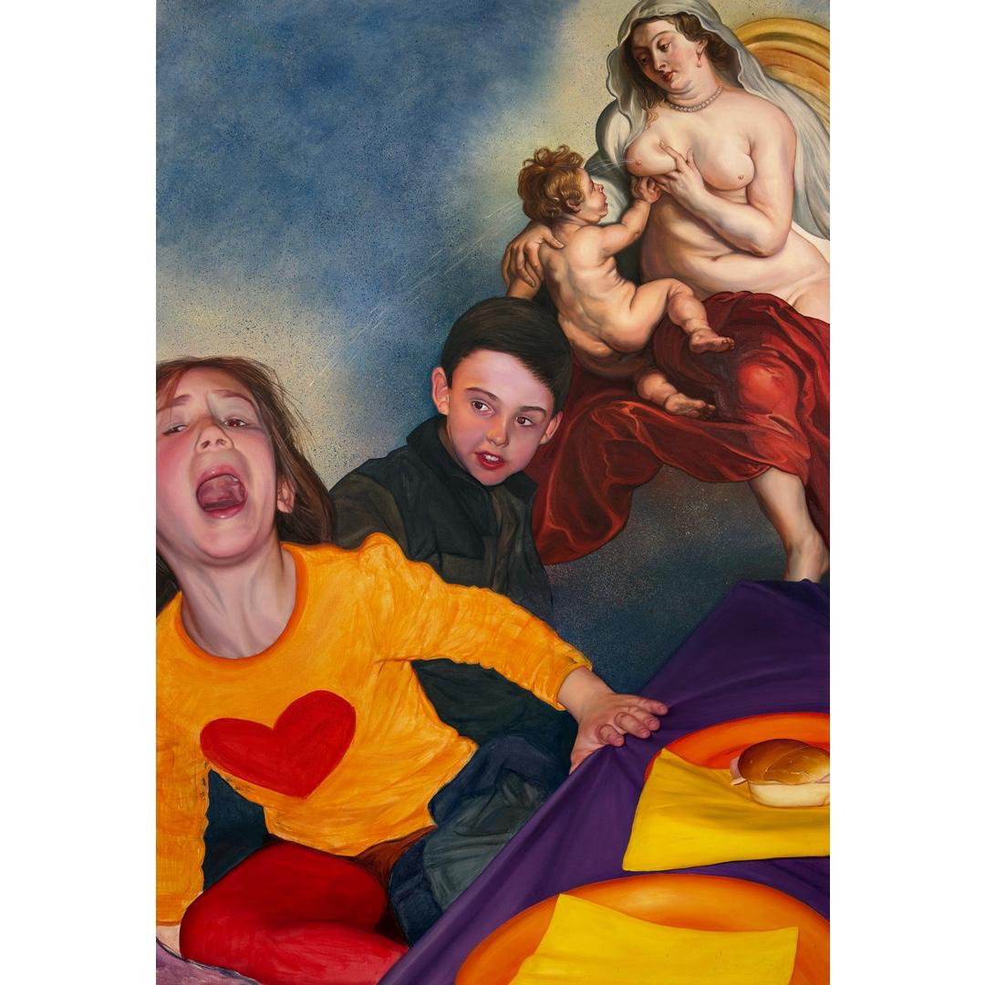 Quién no llora, no mama - exposicion-actual-lucia-molins-obra-disponible