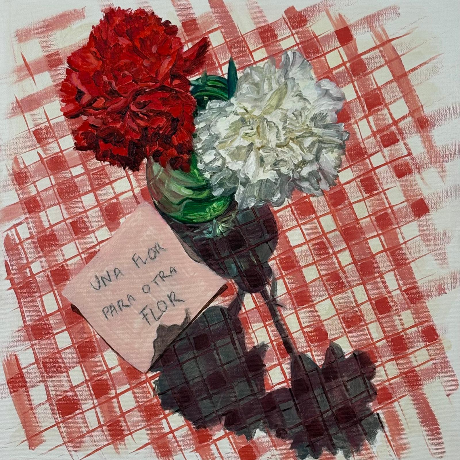 Una flor para otra flor - exposicion-actual-lucia-molins-obra-disponible